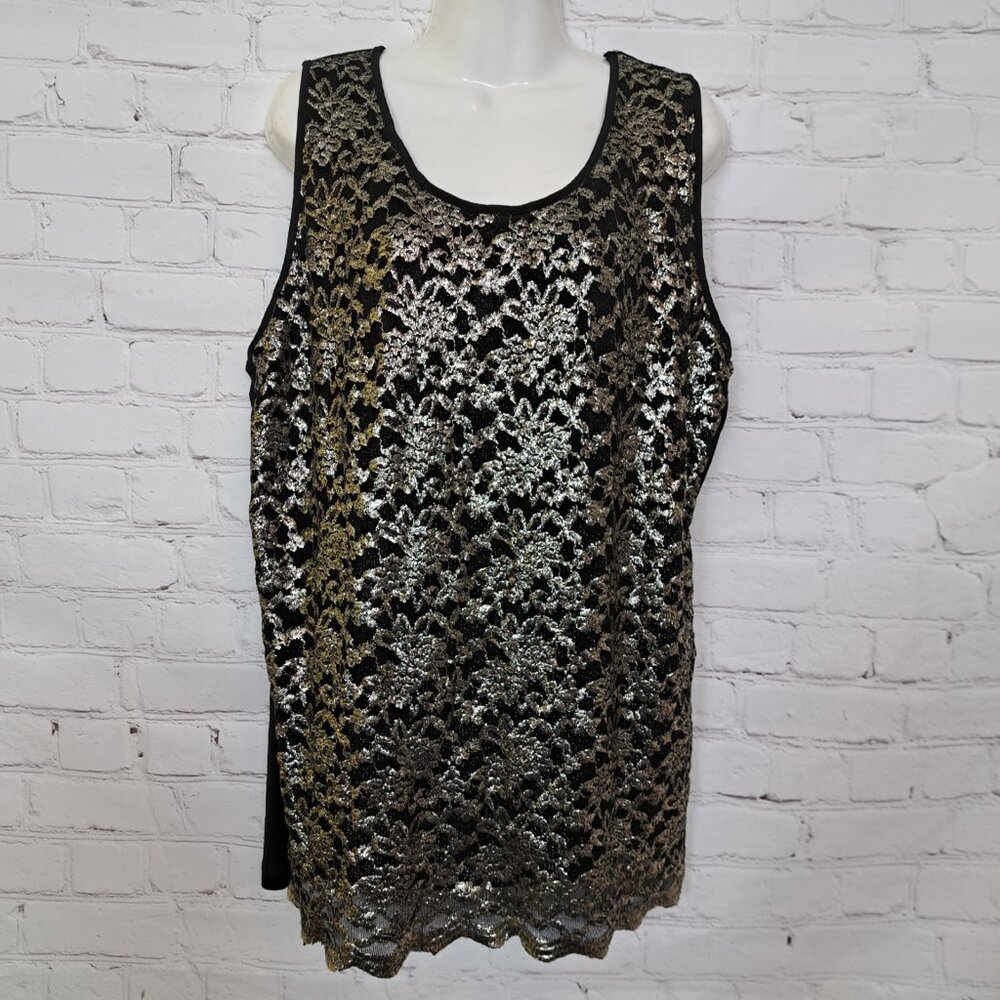 Ruby Rd Casual Lace Tank Top Size 18W